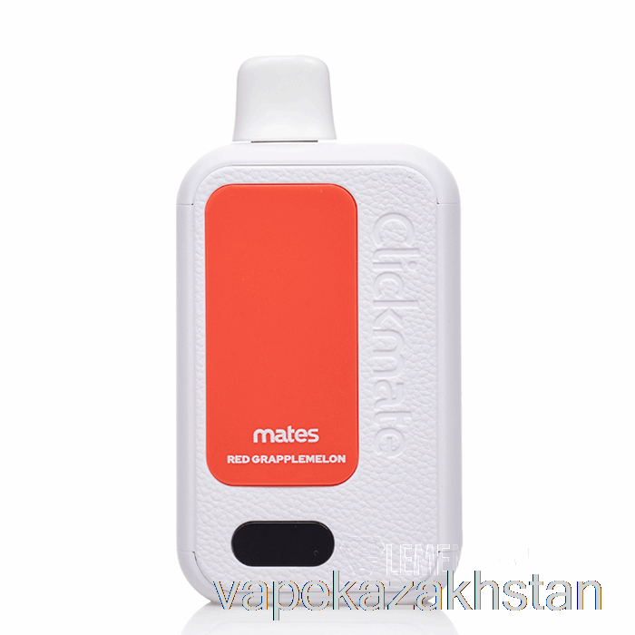 Vape Smoke 7 Daze Clickmate 15000 Disposable Kit Red GrappleMelon